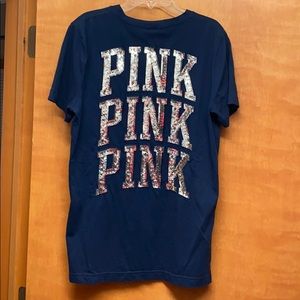 VS PINK bling tee